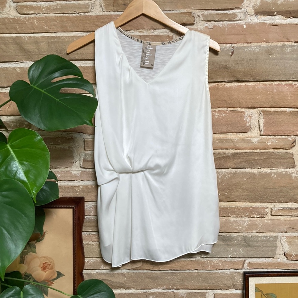 Flowy Gathered Tank Top